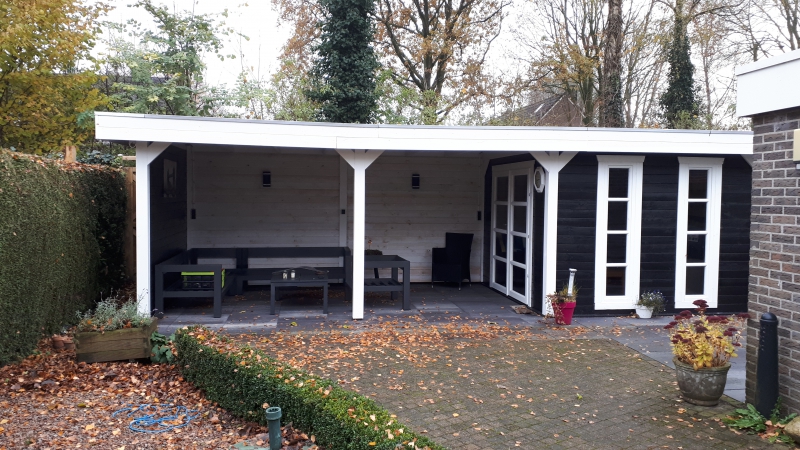 Slim pak hier Tuinhuis Briank dak afmeting 800x380 cm | Blokhutten, scherp en sterk in  maatwerk - TuinTotaalCenter Zwolle